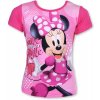 Dětské tričko Setino 4635-Sweet Pink dievčenské tričko Minnie ružové