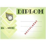 VIZINGR Volejbal diplom A4 č.11 Volej. č.11 BEZ TEXTU – Zboží Dáma