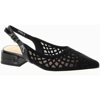 Epica dámské kožené lodičky K3K360024A-01-I-245 černé – Zboží Dáma