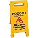 Výstražná cedule / plastový stojan Pozor mokrá podlaha WS-2 – HobbyKompas.cz