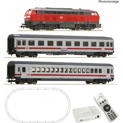 Roco digitální set Z21 newGen multiMaus Geoline s dieselovou lokomotivou 218 DB AG 5110011 – Zboží Mobilmania