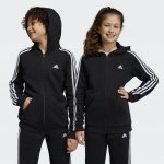 adidas Dětská mikina 3 Stripes FL Full-Zip Hoody Jr HR6331 – Zboží Dáma