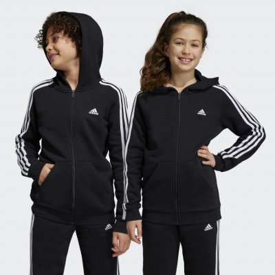 adidas Dětská mikina 3 Stripes FL Full-Zip Hoody Jr HR6331 – Zboží Dáma