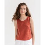 Magic Linen lněný top Paros v hlíny – Sleviste.cz