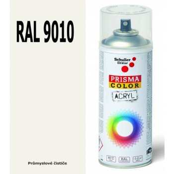 Schuller Eh´Klar Sprej bílý matný 400ml, odstín RAL 9010M barva bílá matná, PRISMA COLOR 91003