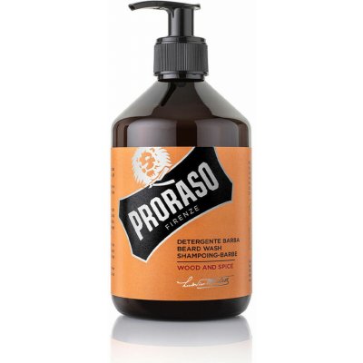 Proraso Wood and Spice šampon na vousy 500 ml – Zboží Dáma