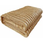 4sleep Mikroplyšová deka Viola oříšková – Zboží Dáma