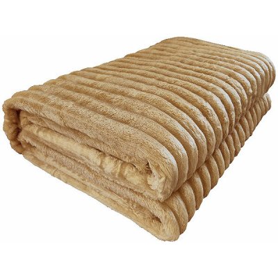 4sleep Mikroplyšová deka Viola oříšková – Zboží Dáma