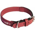 COBBYS PET Obojek z pravé kůže zdoben textílií – Hledejceny.cz