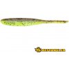 Návnada a nástraha Keitech Shad Impact 2" Green Pumpkin Chartreuse