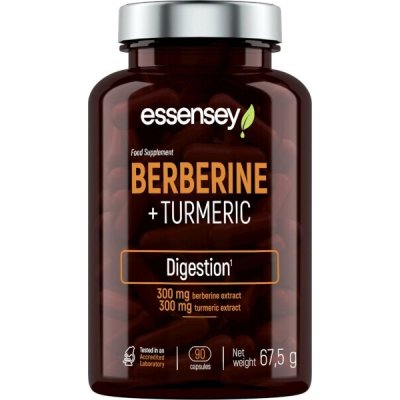 Trec Essensey Berberin + kurkuma 90 kapslí – Hledejceny.cz