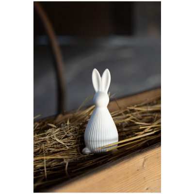Velikonoční dekorace zajíček Selma White 16 cm Storefactory Scandinavia – Zboží Mobilmania