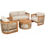 di volio Sada zahradního nábytku GROSETO Béžový – Zboží Dáma