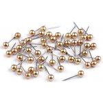 Špendlíky chirurgická ocel délka 15 mm Varianta: 2 zlatá stř., Balení: 1 krab. – Zboží Dáma