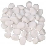 Happet štěrk bílý 15 mm, 0,5 kg – Zboží Dáma