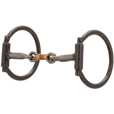 WEAVER Westernové udidlo D Ring 2x lomené Pro Series Black – Zboží Dáma