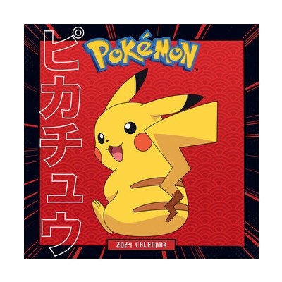 Oficiální nástěnný Pokémoni s plakátem SQ 30,5 x 30,5|61 cm 2024 – Zbozi.Blesk.cz