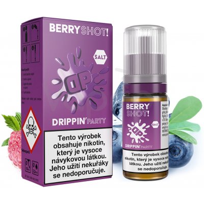 Drippin Salt Party Berryshot 10 ml 20 mg – Zbozi.Blesk.cz