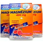 Maxivita Magnezium 400 mg+B komplex+Vitamín C stick 16 ks – Hledejceny.cz