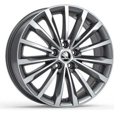 Škoda Trinity 7x18 5x112 ET45 anthracite – Zbozi.Blesk.cz