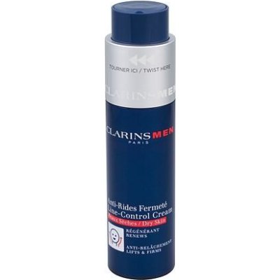 Clarins Men Line Control Cream protivráskový krém pro suchou pleť 50 ml pro muže