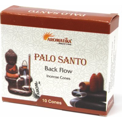 Ancient Wisdom Vonné kužely Aromatika Tekoucí kouř Palo Santo 10 ks – Zboží Dáma