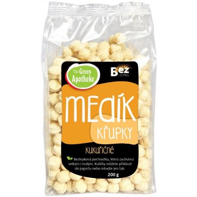Green Apotheke Křupky Kukuřičné s medem 200 g – Zbozi.Blesk.cz