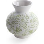 Váza FLORA 02 krémová / zelená – Hledejceny.cz