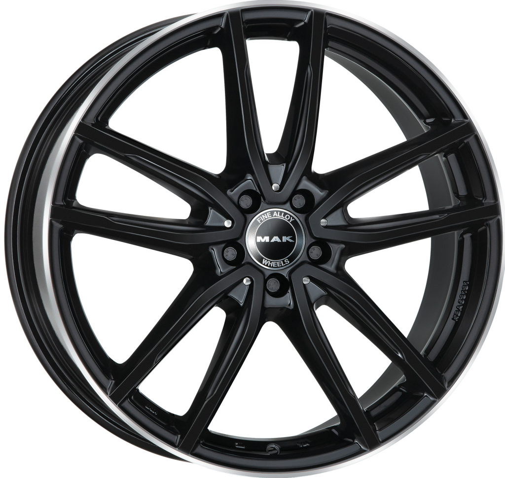 MAK Evo 8,5x20 5x112 ET60 black mirror ring