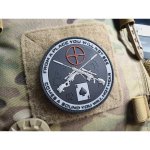 JACKETS TO GO Nášivka SNIPER DEATH SPADE plast velcro ČERNÁ SWAT – Zboží Dáma