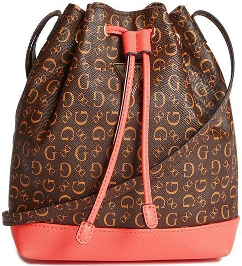 Guess dámská kabelka Mini Logo Bucket crossbody