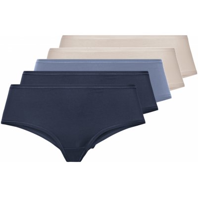 esmara Dámské kalhotky 5 kusů navy modrá modrá béžová – Zboží Mobilmania