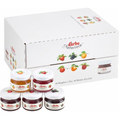 d'arbo mini džemy mix 60 x 28g – Zboží Dáma