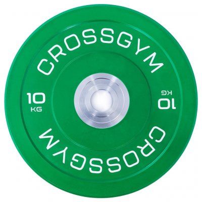 TRINFIT Olympijský kotouč Bumper Plate CrossGym 10 kg/50 mm – Zboží Mobilmania