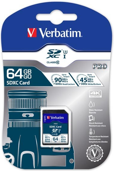 Verbatim SDXC 64 GB class 10 47022