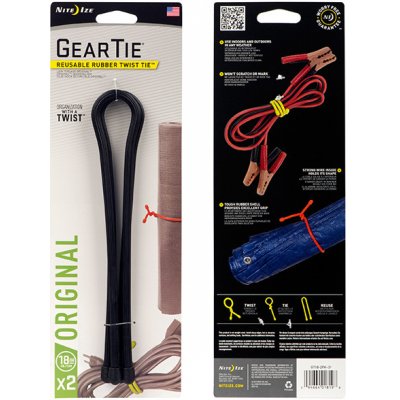 Vázací drát Nite Ize Gear Tie 18" Barva: Black