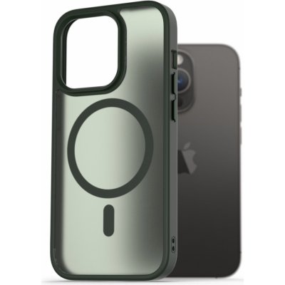 AlzaGuard Matte Case Compatible with Magsafe pro iPhone 14 Pro tmavě zelený AGD-PCMM71DE – Zboží Živě