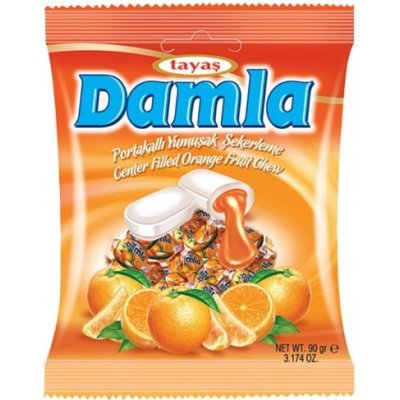 Damla bonbóny pomeranč 90 g – Sleviste.cz