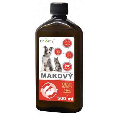 Dromy Makový olej 500 ml – Zboží Mobilmania