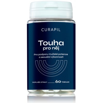 Curapil Touha pro něj podpora erekce a mužské síly 60 tobolek – Hledejceny.cz
