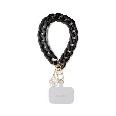 Guess Univerzální Popruh na Ruku 4G Charm Black GUOUCBMC4MK – Zboží Živě