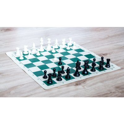 Šachová souprava komplet střední zelená – Sleviste.cz