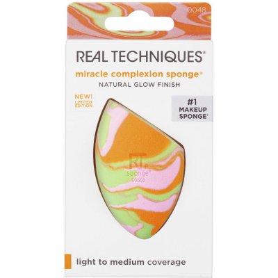 Real Techniques Miracle Complexion Sponge Orange Swirl Limited Edition – Zboží Dáma