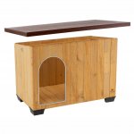 Ferplast Baita 100 dřevěná bouda pro psy 121 x 78 x 78,5 cm – Zbozi.Blesk.cz