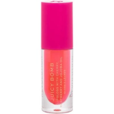 Makeup Revolution London Juicy Bomb 4,6 ml hydratační lesk na rty pro ženy Grapefruit