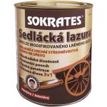 Sokrates Sedlácká lazura na dřevo 0,7 kg čirá báze – Zboží Dáma