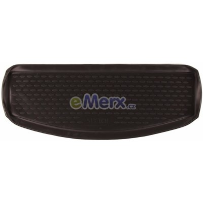 Gumová vana do kufru SIXTOL VOLKSWAGEN Touran I II, 2003-2015, mv, krátká varianta, 7 sedadel – Zboží Mobilmania