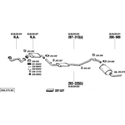 Bosal BS 292-225 – Zboží Mobilmania