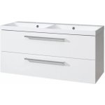 EBS Pure Skříňka umyvadlová 121 cm, bílá – Zboží Dáma