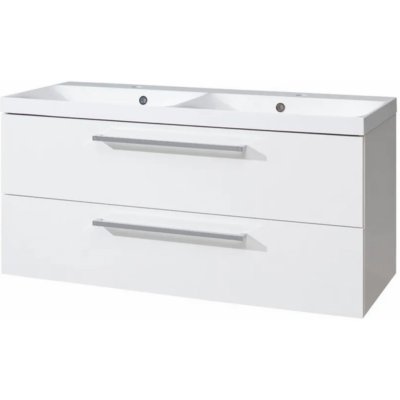 EBS Pure Skříňka umyvadlová 121 cm, bílá – Zboží Dáma